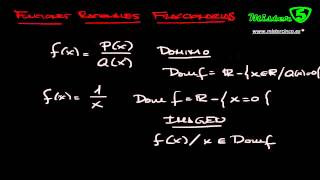 FUNCION RACIONAL FRACCIONARIA [upl. by Els]