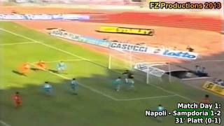 Serie A 19931994 Match Day 1 Goals amp Highlights [upl. by Enilatan]