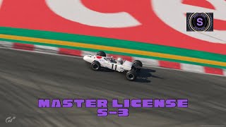 Master License Test S3 one lap time attack GT7Ps5 [upl. by Yeargain]