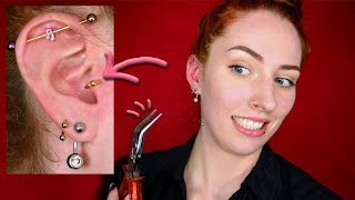 Piercings Tragus jewellery change 1st time😱 [upl. by Moht494]