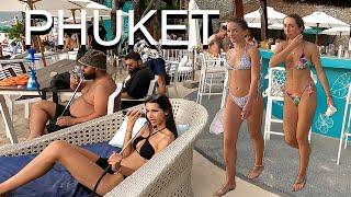 How is Bangla Road in Daytime Walking Patong Beach Phuket Thailand 🇹🇭 [upl. by Naihr]