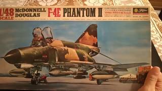 Phantom F4E Kit Review Fujimi 148 [upl. by Asetal]