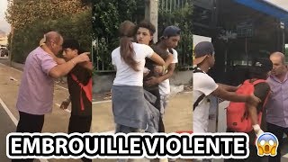 Embrouille violente entre un collégien et un conducteur de bus à Marseille [upl. by Gefen]