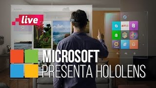 Microsoft presenta HoloLens y nos recuerda que tienen buenos ingenieros en la empresa [upl. by Wilkinson]