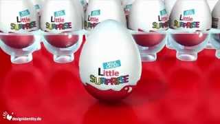 3D Animation Kinder Überraschung  SurpriseEgg  designidentity [upl. by Aicemak]