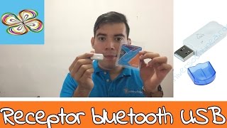 Receptor bluetooth a USB [upl. by Annerahs]