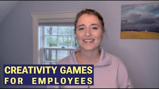 Creativity games and activities for employees [upl. by Annhoj]