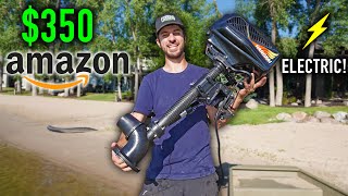 I BOUGHT A 350 ELECTRIC JET BOAT MOTOR ON AMAZON [upl. by Francine]