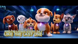 PAW Patrol The Mighty Movie  Bark To The Beat Lyric Video  Paramount Pictures UK [upl. by Hazen994]