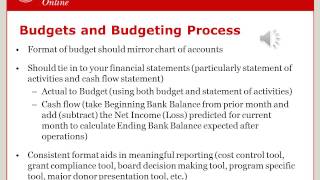 Nonprofit Budget Lecture [upl. by Conlan]