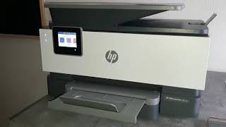 Test HP OfficeJet Pro 9010 [upl. by Lavinia863]