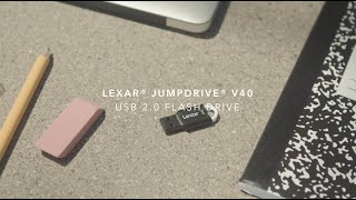 Lexar® JumpDrive® V40 USB Flash Drive [upl. by Emile690]