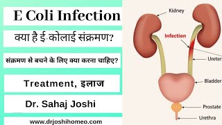 E Coli Infection क्या है ईकोलाई संक्रमण Treatment [upl. by Ennaitsirk2]