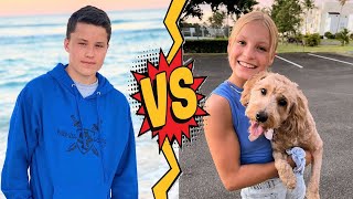 Bryton Myler VS Payton Delu Myler Ninja Kids Tv TRANSFORMATION  From Baby to 18 Years Old [upl. by Avelin]