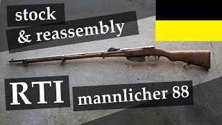 RTI Mannlicher 188890  Stock and Reassembly [upl. by Raji381]