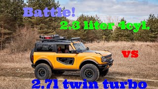 Ford Bronco What Engine Should you Pick 23l vs 27l Comparison Battle between Power and MPG [upl. by Felipe]