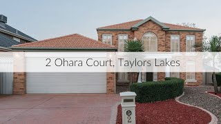 2 Ohara Court Taylors Lakes [upl. by Valma]