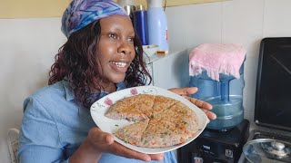 how I made my african arrowroot pancakebreakfastsubscribecooking food Linetke [upl. by Mirna]