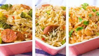 3 Healthy Rice Recipes For Weight Loss  Rice Recipes Easy [upl. by Patric]