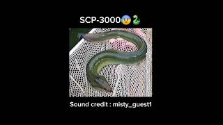 SCP3000 quotAnantasheshaquot short notreal eel [upl. by Orhtej]