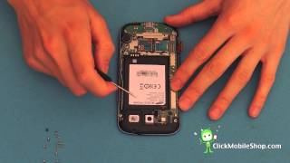 How to Take apart a Samsung Galaxy S3 i9300 FIX LCD speaker vibrator motor  Video Repair Guide [upl. by Ahsik]