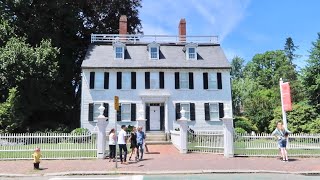 My First Time In Salem Massachusetts  Walking Around The Witch City  Haunted History amp Hocus Pocus [upl. by Martz551]