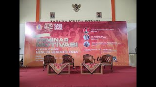 SEMINAR MOTIVASI quotKILAS BALIK ALUMNI MENUJU GENERASI EMASquot 2023 [upl. by Neiv]