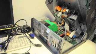 Desktop DELL Dimension How to remove a hard drive [upl. by Leehar]