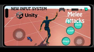 Melee Attacks  Unity 3D  New Input System Movement Controller with RigidBody [upl. by Shue]