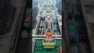 How Does the Panama Canal Work panamacanal atlantic ocean [upl. by Stanfield]