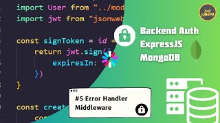 ExpressJS AUTH untuk Pemula 5  Error Handling MIDDLEWARE [upl. by Damarra]