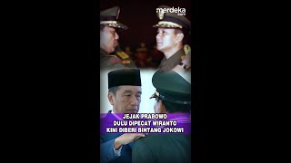 JEJAK PRABOWO DULU DIPECAT WIRANTO KINI DIBERI BINTANG JOKOWI [upl. by Simonne]