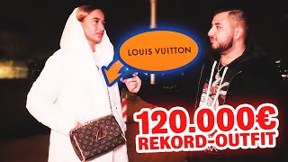 DAS 105000€ REKORD OUTFIT  WIE VIEL IST DEIN OUTFIT WERT  MAHAN [upl. by Aitsirhc]