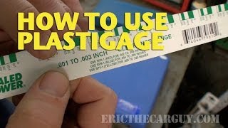 How To Use Plastigage EricTheCarGuy [upl. by Forest357]