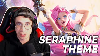 LOVE THIS SONG  Seraphine Champion Theme Reaction  League of Legends [upl. by Randie]