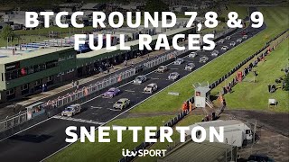 FULL RACES BTCC Round 7 8 amp 9 from Snetterton 🏁  ITV Sport [upl. by Groos]