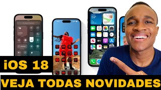 iOS 18 em MÃOS 🔥  Vem Conferir todas Novidades e Saiba se teu iPhone está na Lista [upl. by Launce538]