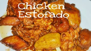 HOW TO COOK CHICKEN ESTOFADO  PAANO MAGLUTO NG ESTOFADONG MANOK  CHICKEN ESTOFADO [upl. by Ennaer]