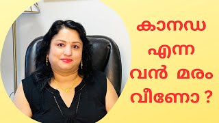 കാനഡ എന്ന വൻ മരം വീണോ Malayalam Vlog Canada ImmigrationMotivationStudent visa [upl. by Cuthburt]