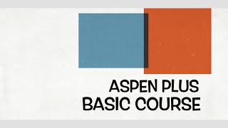 Lecture 38 Case Study II  Cumene Production Aspen Plus  Basic Modeling [upl. by Mera]