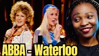 First time hearing Abba  Waterloo  Reaction [upl. by Aeduj]