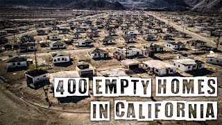 Secret Abandoned Ghost Town Eagle Mountain  400 Empty Homes In California [upl. by Nobell]