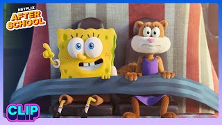 Saving Bikini Bottom The Sandy Cheeks Movie  The Fuzz  Netflix After School [upl. by Maxa461]