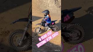 Me amp My Dirtbike Today testing KTM SX50 on track fyp dirtbike motocross mx shortvideo ktm [upl. by Atikihs]