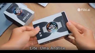 haylou solar lite  smartwatch com melhor CustoBenefício [upl. by Rakabuba]