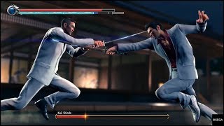 Yakuza Kiwami 2 Action Sequences And QTE Compilation [upl. by Brunella669]