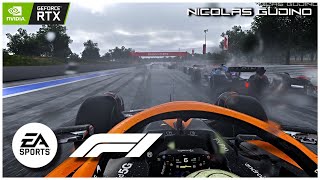 F1 Formula 1  McLaren EPIC Storms and Rain Chaos 🌧️🏁 [upl. by Artapoelc]