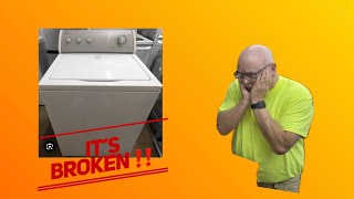 Washing Machine Wont Start And How To Repair It [upl. by Yecies]