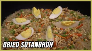 Dry Sotanghon Recipe  Mommy Vs Kitchen [upl. by Sirej588]