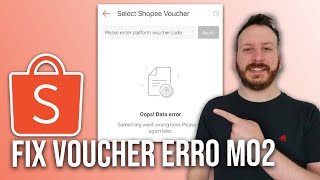 How To Fix Shopee Voucher Error M02  Step By Step [upl. by Enyawd]